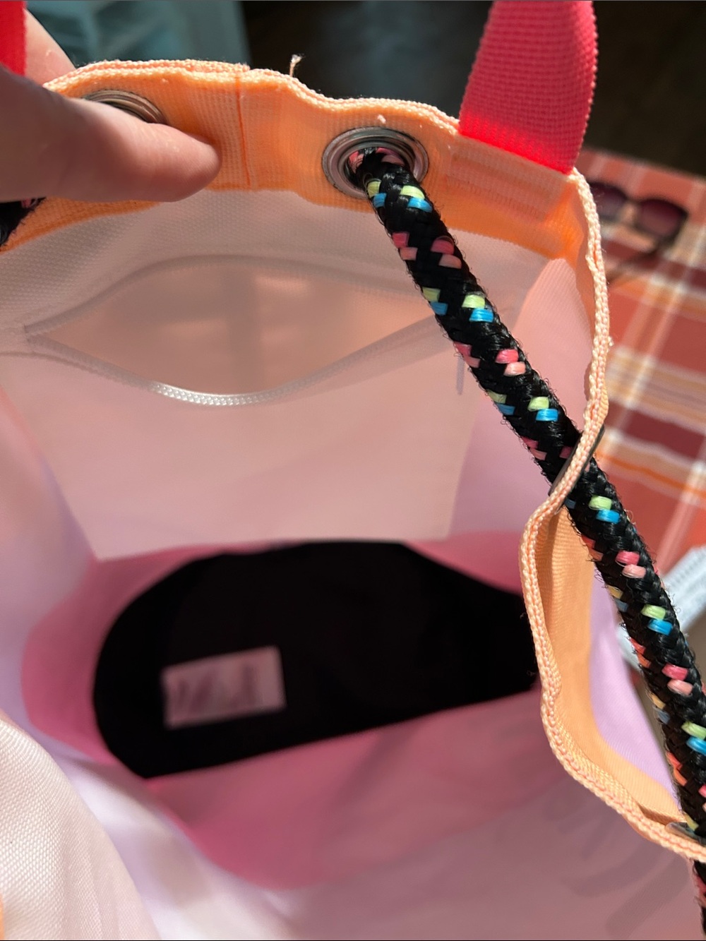 Shoulder/Backpack Style Drawstring Bag - Picture 7 of 9